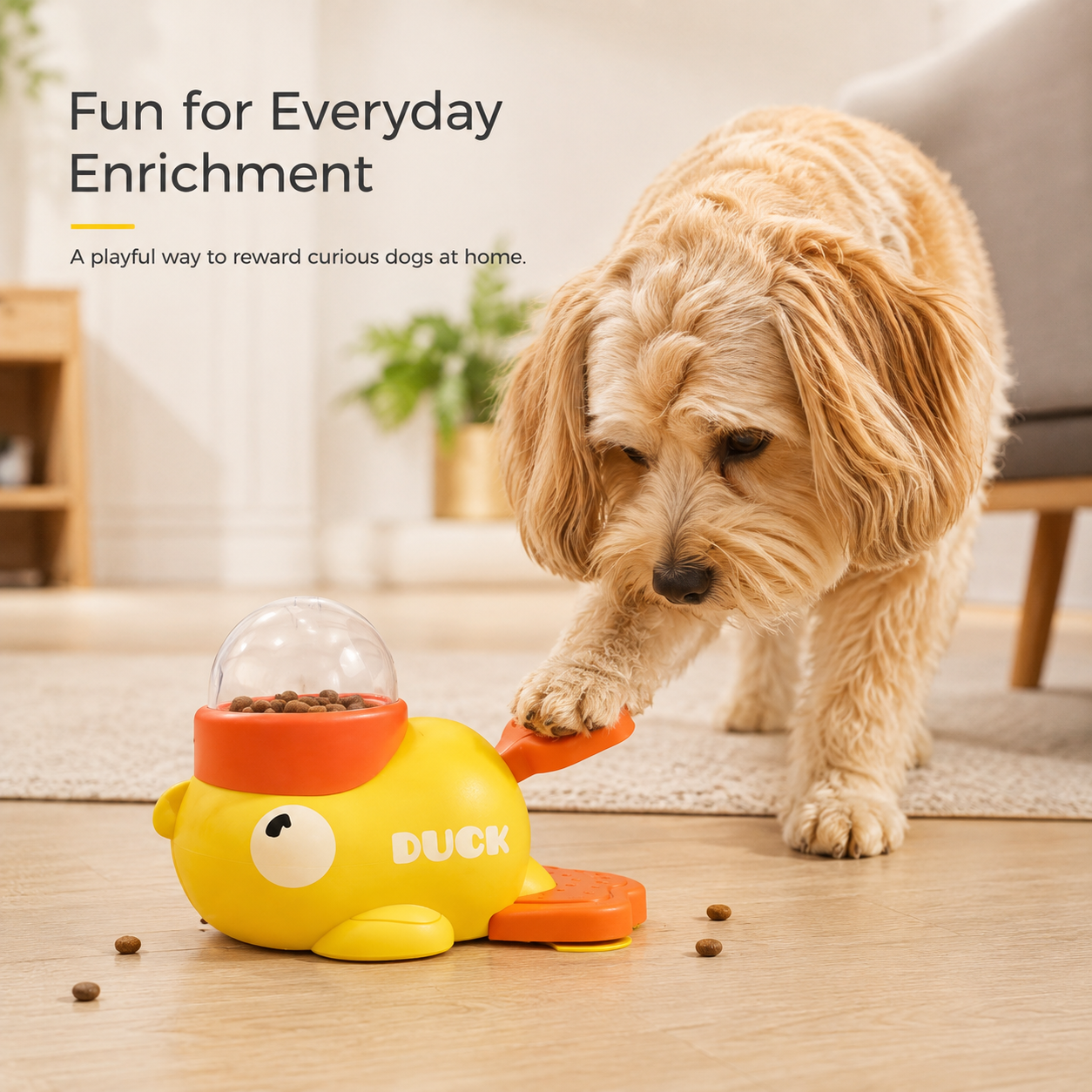 ELVANI dog treat dispenser product view